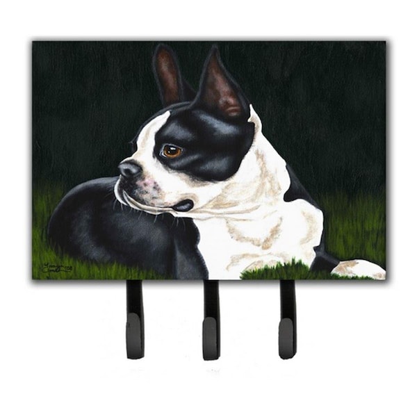 Jensendistributionservices Boston Terrier Beauty Leash or Key Holder - MI1719491