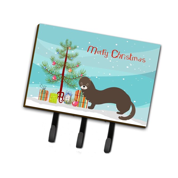 Carolines Treasures Russian or European Mink Christmas Leash or Key Holder - BB9235TH68