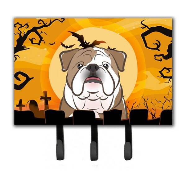 Jensendistributionservices Halloween English Bulldog Leash & Key Holder - MI1718560