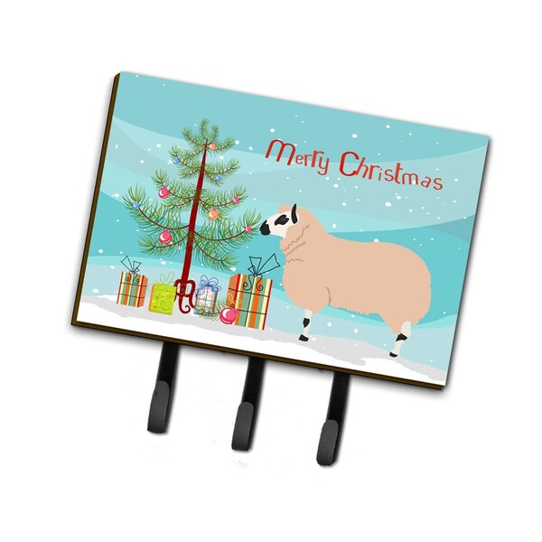Carolines Treasures Kerry Hill Sheep Christmas Leash or Key Holder - BB9346TH68