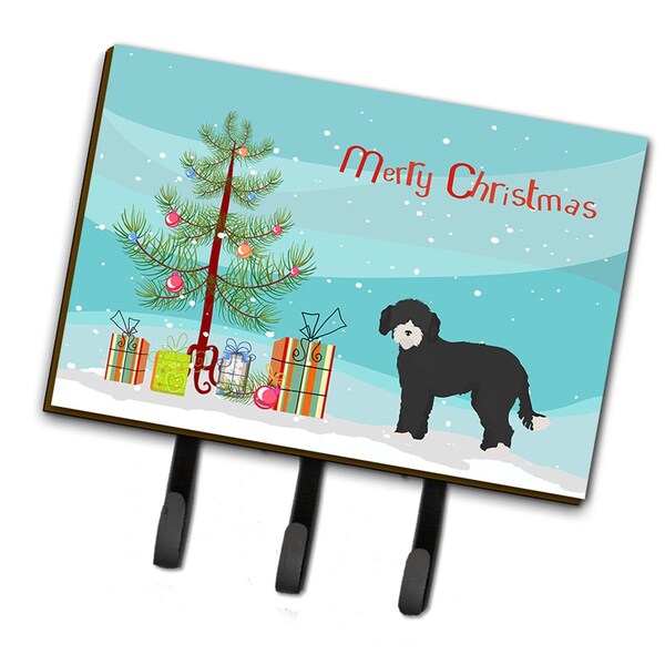 Carolines Treasures Whoodle No.2 Christmas Tree Leash or Key Holder - CK3881TH68