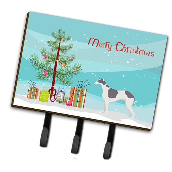 Carolines Treasures Greyhound Christmas Tree Leash or Key Holder - CK3543TH68