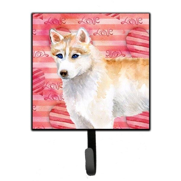 Jensendistributionservices Siberian Husky Love Leash or Key Holder - MI1707337