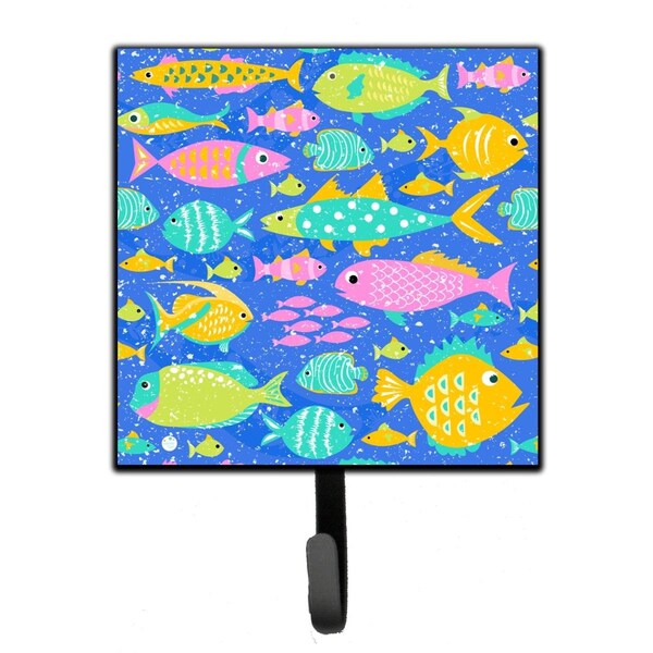 Jensendistributionservices Little Colorful Fishes Leash or Key Holder - MI1709638