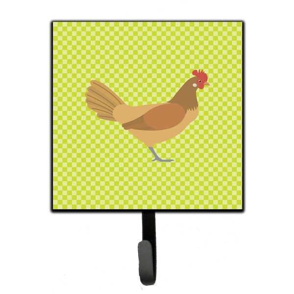 Carolines Treasures Frisian Friesian Chicken Green Leash or Key Holder - BB7658SH4