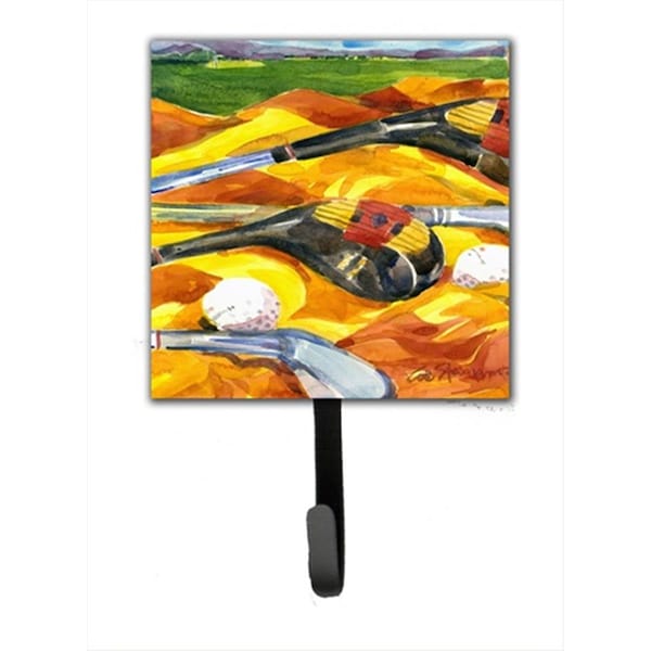 Jensendistributionservices Golf Clubs Golfer Leash Holder Or Key Hook - MI1707254