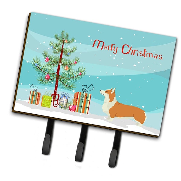 Carolines Treasures Pembroke Corgi Christmas Tree Leash or Key Holder - CK3554TH68