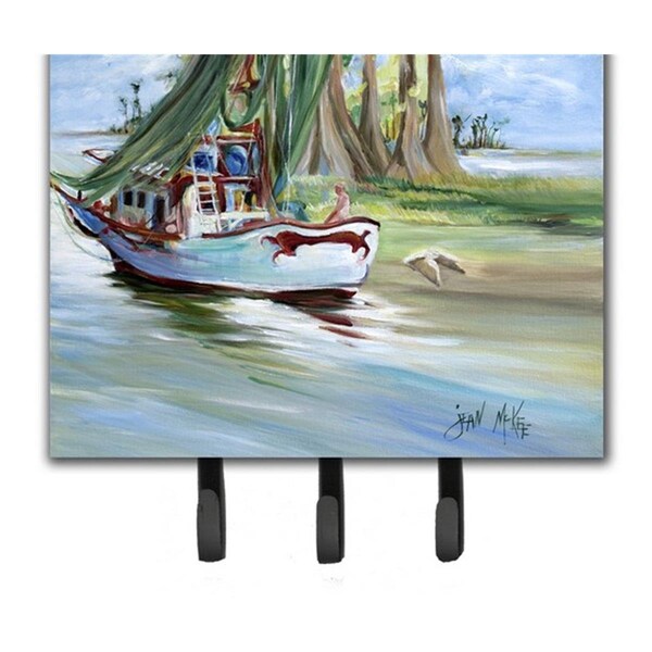 Jensendistributionservices Jeannie Shrimp Boat Leash & Key Holder - MI1718238