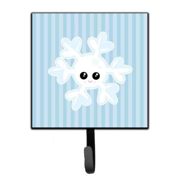Jensendistributionservices Weather Snowflake Face Leash or Key Holder - MI1713950