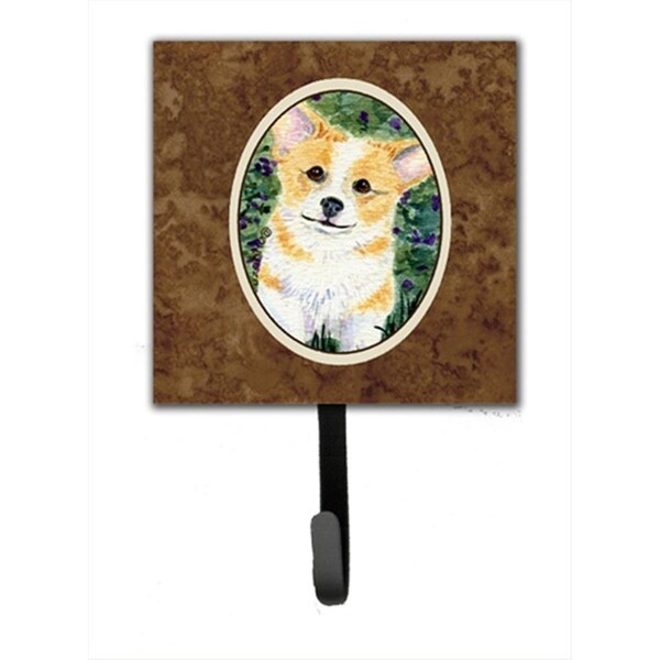 Jensendistributionservices 4.25 x 6 in. Corgi Leash Or Key Hook - MI1656411