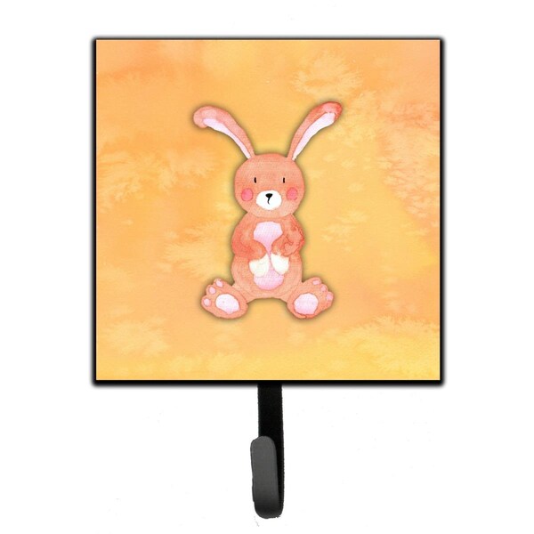 Jensendistributionservices Rabbit Watercolor Leash or Key Holder - MI1714564