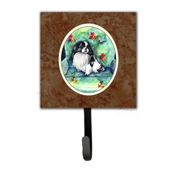 Jensendistributionservices Japanese Chin in Mommas Chair Leash or Key Holder - MI219353