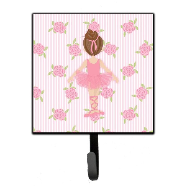 Jensendistributionservices Ballerina Brunette Back Pose Leash or Key Holder - MI1711128