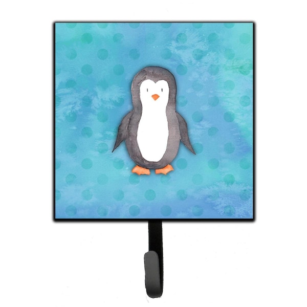 Carolines Treasures Polkadot Penguin Watercolor Leash or Key Holder - BB7376SH4