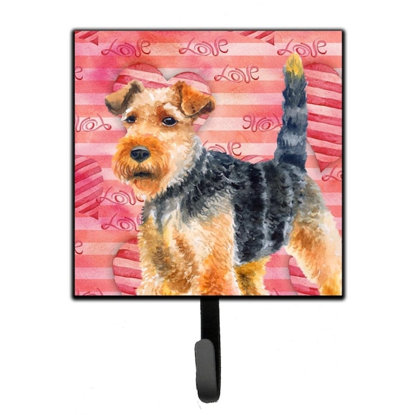 Jensendistributionservices Welsh Terrier Love Leash or Key Holder - MI1655816