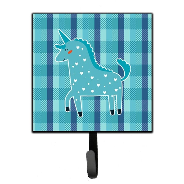 Carolines Treasures Unicorn in Plaid Leash or Key Holder - BB6740SH4