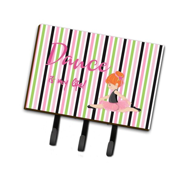 Carolines Treasures Ballet Dance is My Life Red Leash or Key Holder - BB5394TH68