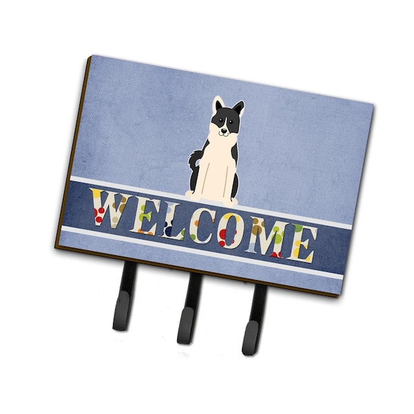 Carolines Treasures Russo-European Laika Spitz Welcome Leash or Key Holder - BB5610TH68