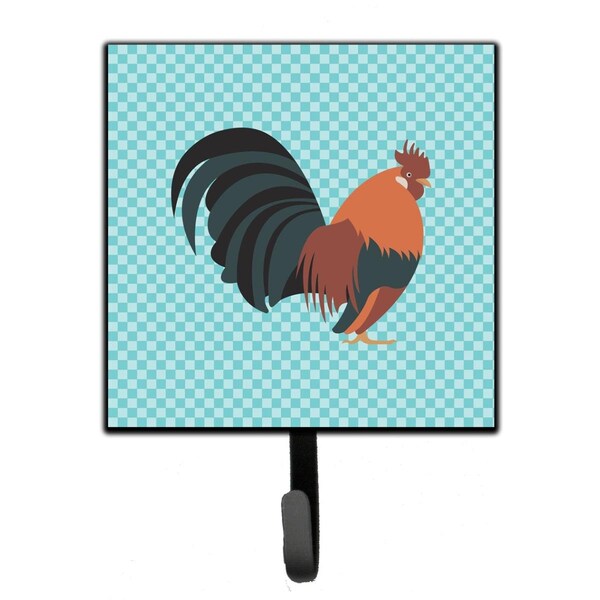 Carolines Treasures Dutch Bantam Chicken Blue Check Leash or Key Holder - BB8010SH4