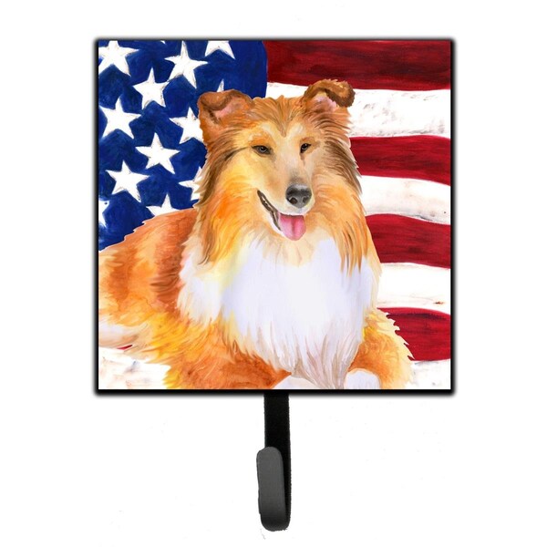 Jensendistributionservices Sheltie Patriotic Leash or Key Holder - MI1707336