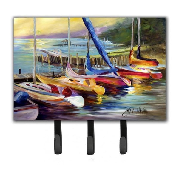 Jensendistributionservices Sailboats At Sunset Leash & Key Holder - MI1715752