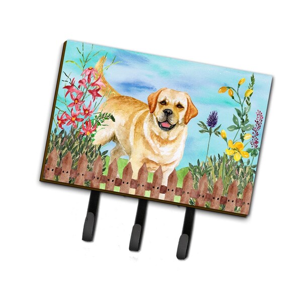 Jensendistributionservices Golden Retriever Spring Leash or Key Holder - MI1711313