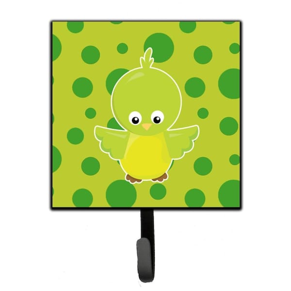 Jensendistributionservices Bird on Green Polkadots Leash or Key Holder - MI1716567