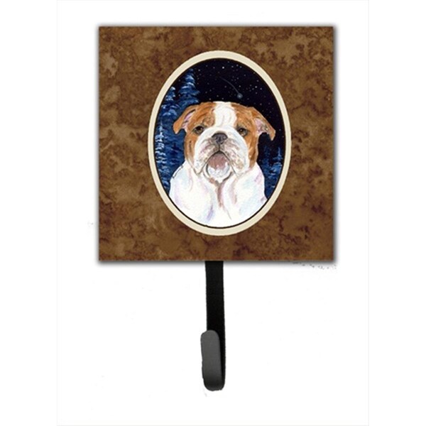 Jensendistributionservices Starry Night English Bulldog Leash Holder Or Key Hook - MI1657550