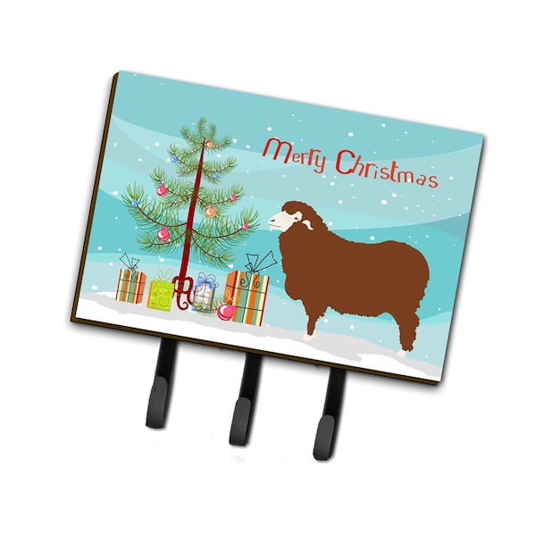 Carolines Treasures Merino Sheep Christmas Leash or Key Holder - BB9348TH68