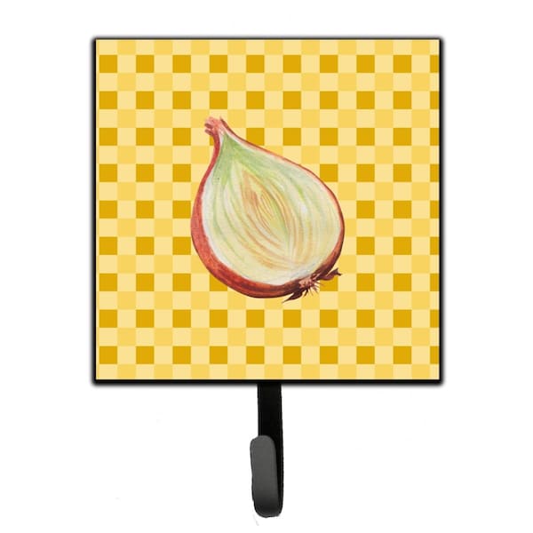 Carolines Treasures Onion on Basketweave Leash or Key Holder - BB7205SH4