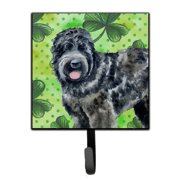Carolines Treasures Black Russian Terrier St Patricks Leash or Key Holder - BB9851SH4
