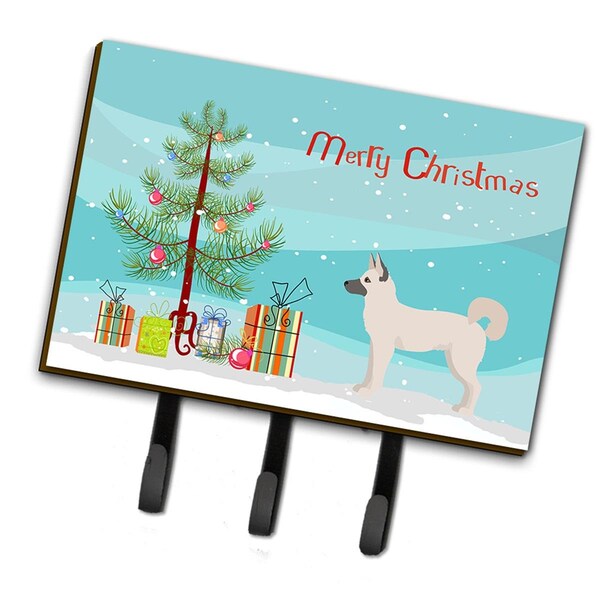 Carolines Treasures Gerberian Shepsky Christmas Tree Leash or Key Holder - CK3830TH68