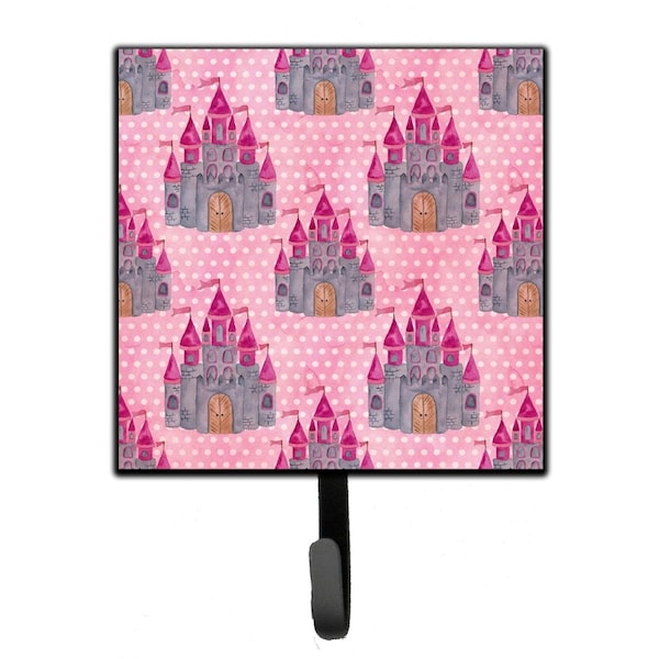 Jensendistributionservices Watercolor Princess Castle Leash or Key Holder, 4.25 x 1 x 7 in. - MI1717063