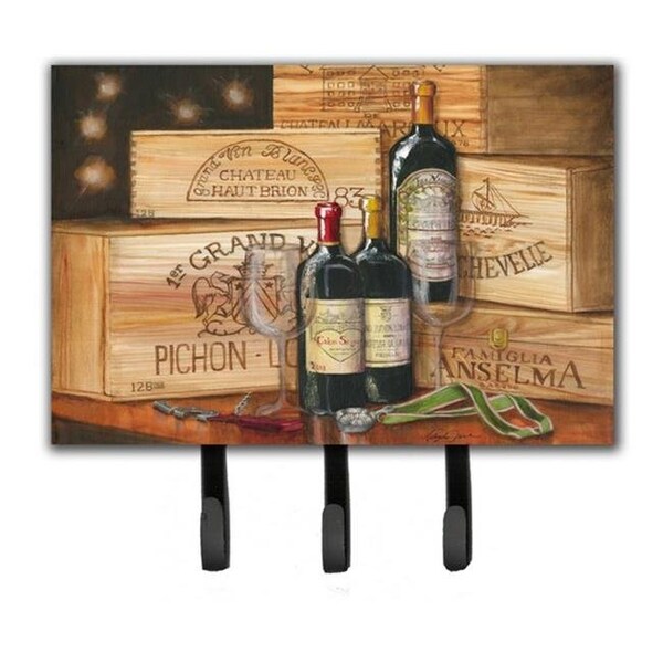 Carolines Treasures Carolines Treasures TMTR0254TH68 Wine Gran Vin by Malenda Trick Leash or Key Holder - TMTR0254TH68