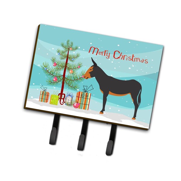 Carolines Treasures Catalan Donkey Christmas Leash or Key Holder - BB9222TH68