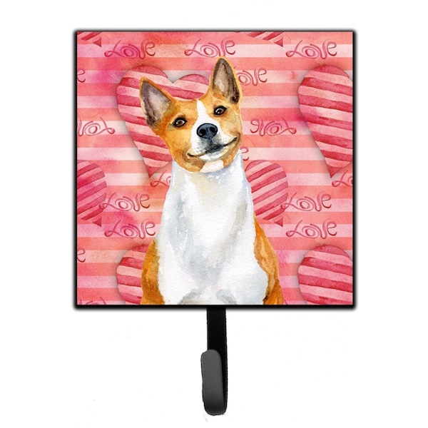 Carolines Treasures Basenji Love Leash or Key Holder - BB9779SH4