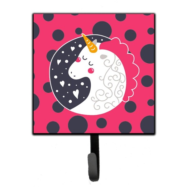 Jensendistributionservices Unicorn Pink Polkadots Leash or Key Holder - MI2088025