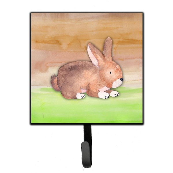 Jensendistributionservices Rabbit Watercolor Leash or Key Holder - MI1715238