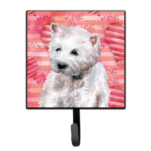 Carolines Treasures Westie Love Leash or Key Holder - BB9788SH4