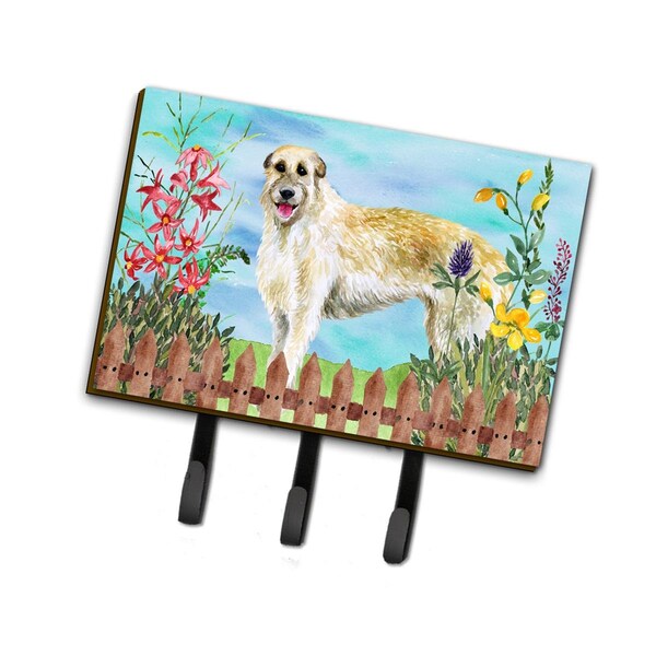 Carolines Treasures Irish Wolfhound Spring Leash or Key Holder - CK1232TH68
