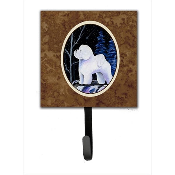 Jensendistributionservices Starry Night Bichon Frise Leash Holder Or Key Hook - MI1655844