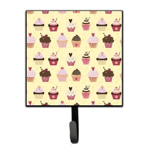Carolines Treasures Cupcakes on Yellow Leash or Key Holder - BB7295SH4