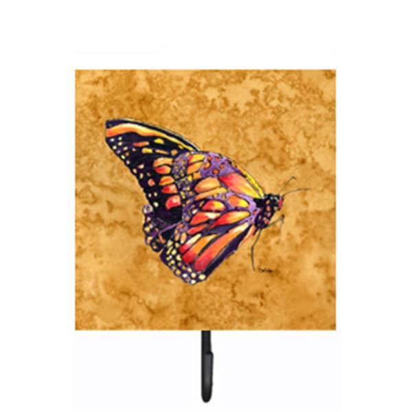 Jensendistributionservices Butterfly on Gold Leash Or Key Holder - MI1711245