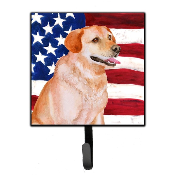 Carolines Treasures Labrador Retriever Patriotic Leash or Key Holder - BB9714SH4