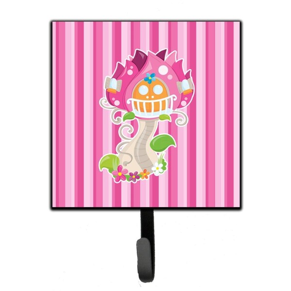 Jensendistributionservices Fairy House Pink Stripes Leash or Key Holder - MI2088088