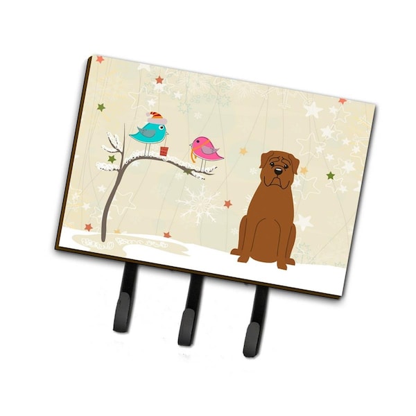 Jensendistributionservices Christmas Presents Between Friends Dogue De Bourdeaux Leash or Key Holder - MI1714981
