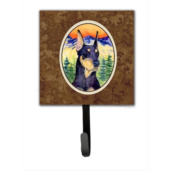 Jensendistributionservices 4.25 x 6 in. Doberman Leash Or Key Hook - MI1654926