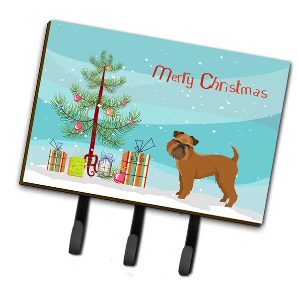 Carolines Treasures Brussels Griffon Christmas Tree Leash or Key Holder - CK3544TH68