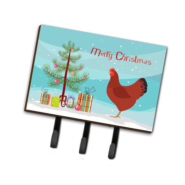 Carolines Treasures New Hampshire Red Chicken Christmas Leash or Key Holder - BB9210TH68