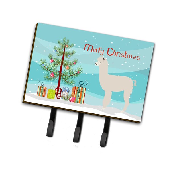 Carolines Treasures Alpaca Christmas Leash or Key Holder - BB9286TH68